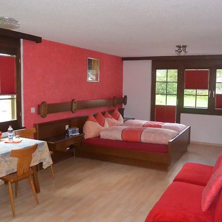 Hotel Baergsunnu Saas-Grund Buitenkant foto